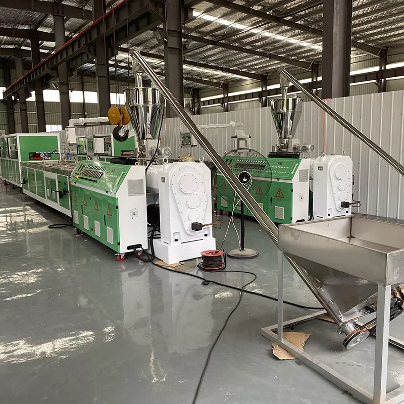 के PVC प्लास्टिक स्टिल ढोका र विन्डो प्रोफाइल उत्पादन लाइन को सुरुवात निर्माण क्षेत्र मा एक महत्वपूर्ण घटना हो?